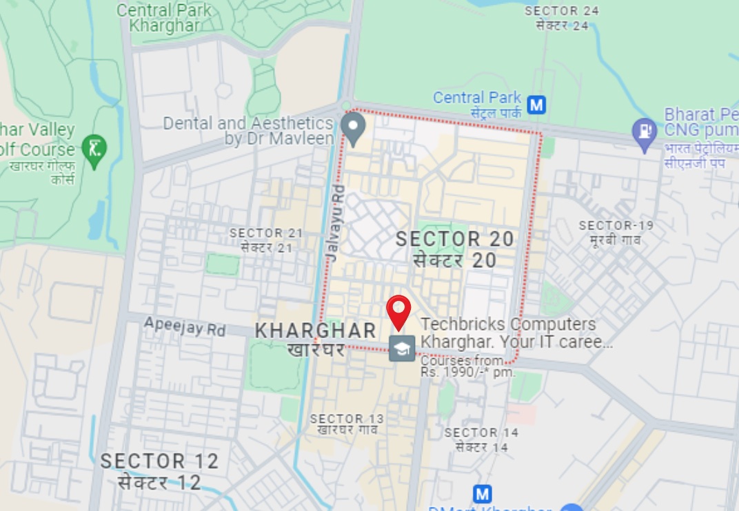 Codename Showstopper Kharghar Location Map - Sector 20 Navi Mumbai